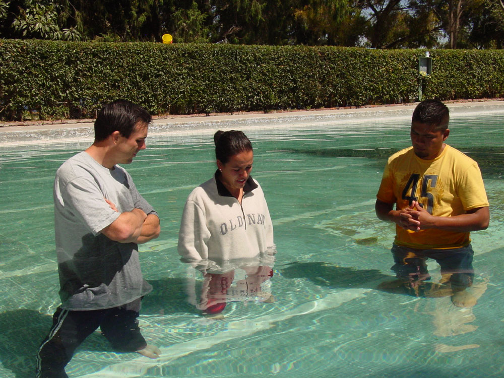 Lupita giving her testimony